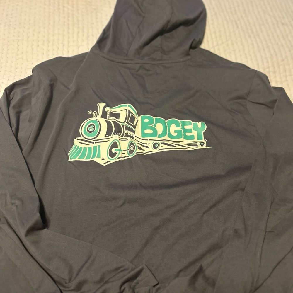 Swannie Gray T-Shirt Hoodie 2XL
